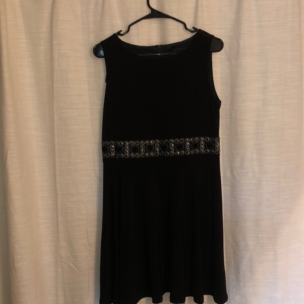 Tiana B. Black Dress
